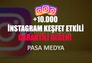İNSTAGRAM BEĞENİ +10.000 TÜRK GARANTİLİ