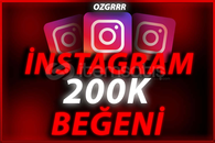 İNSTAGRAM BEĞENİ (MAX 200K) TELAFİSİZ HIZLI