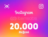 INSTAGRAM 20 BİN BEĞENİ/ YABANCI GARANTİLİ 