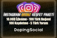 ⭐İNSTAGRAM BRONZ KEŞFET PAKETİ⭐