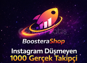 ✅İNSTAGRAM DÜŞMEYEN 1000 GERÇEK TAKİPÇİ✅