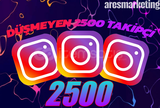 INSTAGRAM DÜŞMEYEN 2500 KARIŞIK TAKİPÇİ