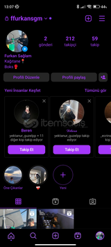 İnstagram erkek hesap 