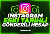 İnstagram Eski Tarihli Gönderili Hesap