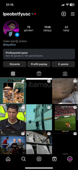 INSTAGRAM FAS KURULUMLU HESAP