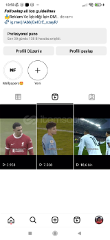 Instagram futbol hesabı 