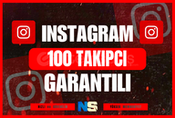 ⭐ [Instagram] Garantili 100 Takipçi
