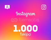⭐Instagram [GARANTİLİ] 1000 Gerçek Takipçi⭐