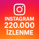 ⭐Instagram [GARANTİLİ] 220000 İzlenme⭐