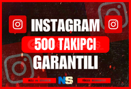 ⭐ [Instagram] Garantili 500 Takipçi