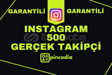 | GARANTİLİ | INSTAGRAM GERÇEK 500 TAKİPÇİ