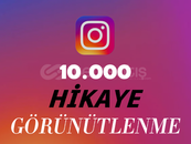 İNSTAGRAM GERÇEK 10.000 HİKAYE GÖRÜNTÜLEME