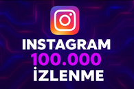 İNSTAGRAM GERÇEK 100.000 İZLENME 