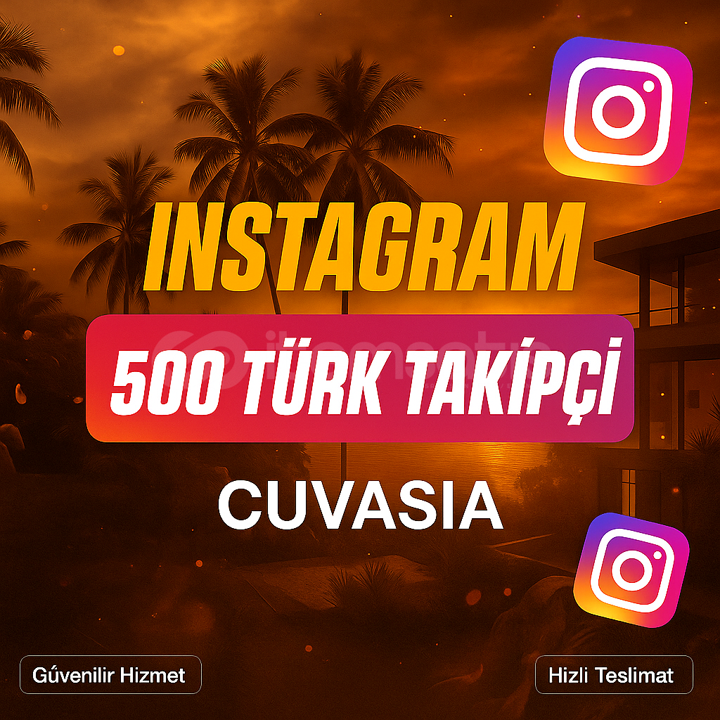 ⭐Instagram Gerçek 500 Türk Takipçi  ⭐Instagram Gerçek 500 Türk Takipçi
