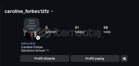 (61) Instagram gerçek Takipçili hesap 