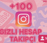 İnstagram Gizli Profil +100 Takipçi 