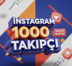 Instagram Global 1000 Takipçi 365 Gün Garantili