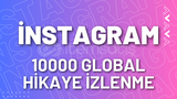⭐İnstagram 10000 Global Hikaye İzlenme⭐