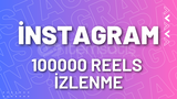 ⭐İnstagram 100000 Global Reels İzlenme⭐