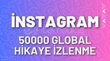 ⭐İnstagram 50000 Global Hikaye İzlenme⭐
