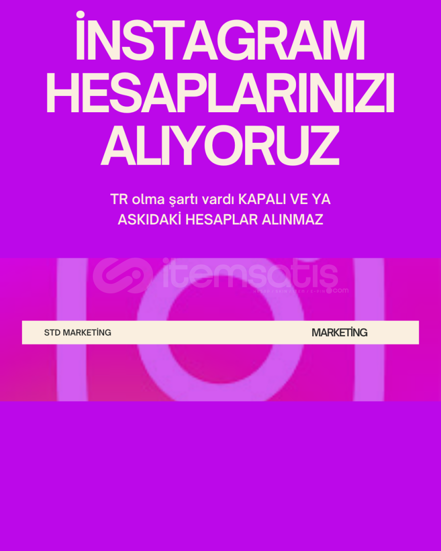 iNSTAGRAM HESAPLARINIZI SATIN ALIYORUM iNSTAGRAM HESAPLARINIZI SATIN ALIYORUM