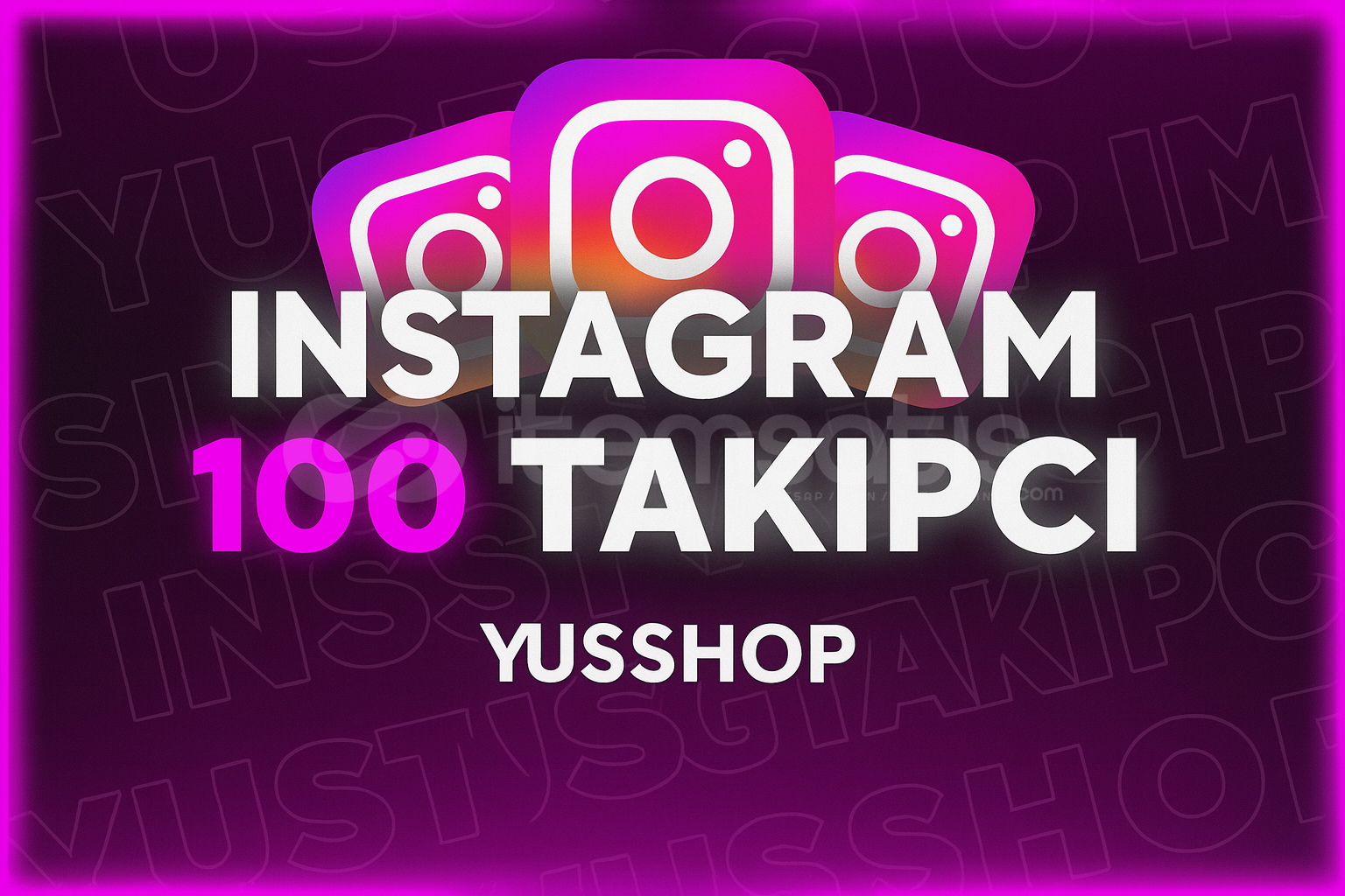 YUSSHOP – Instagram 100 Takipçi Hızlı Gönderim YUSSHOP – Instagram 100 Takipçi Hızlı Gönderim