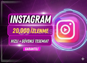 instagram izlenme (20.000)adet