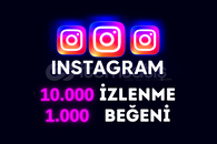 İNSTAGRAM İZLENME VE BEĞENİ PAKET V4