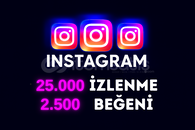 İNSTAGRAM İZLENME VE BEĞENİ PAKET V5