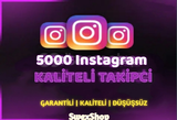 Instagram kaliteli,garantili 5000 takipçi