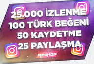 ⭐İnstagram Keşfet Etkili Türk Paket⭐