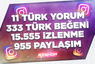 ⭐İnstagram Keşfet Etkili Türk Paket⭐