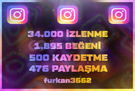 ⭐İnstagram Keşfet Etkili Yabancı Paket ⭐