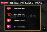 INSTAGRAM KEŞFET PAKETİ -2 | ANLIK