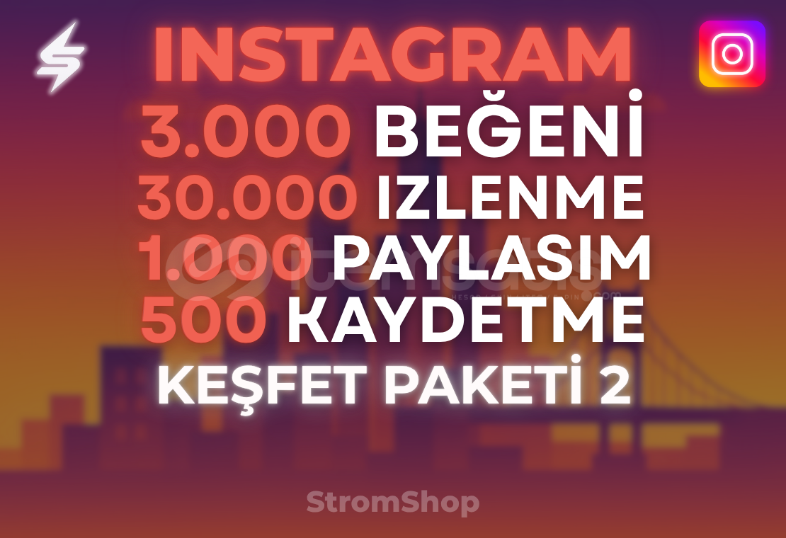 İNSTAGRAM KEŞFET PAKETİ 2 | GARANTİ İNSTAGRAM KEŞFET PAKETİ 2 | GARANTİ