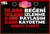 İNSTAGRAM KEŞFET PAKETİ 3 | GARANTİ