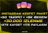 ⭐Instagram Keşfet paketi / Hızlı /güvenilir ⭐