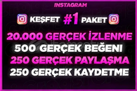 ⭐İNSTAGRAM KEŞFET PAKETİ #1 + Garanti ⭐
