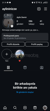 İnstagram Kız Hesabı