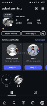 İnstagram Kız Hesabı