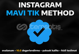 Instagram Mavi Tik Alma %100 