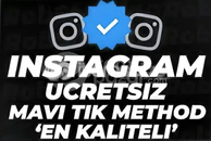 ⭐ İNSTAGRAM MAVİ TİK ALMA [KALICI] ⭐