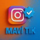 INSTAGRAM ~ KALICI ~ MAVI TIK ~ MEDHODU %100