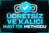 İNSTAGRAM MAVİ TİK METHODU