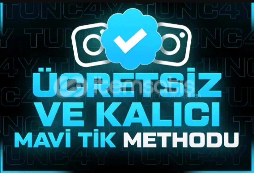 INSTAGRAM MAVİ TİK METHODU %99 INSTAGRAM MAVİ TİK METHODU %99