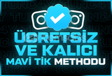 ⭐ İNSTAGRAM MAVİ TİK METHODU [KALICI]⭐