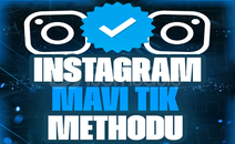 ⭐ İNSTAGRAM MAVİ TİK METHODU [KALICI]⭐