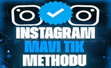 ⭐ İNSTAGRAM MAVİ TİK METHODU [KALICI]⭐