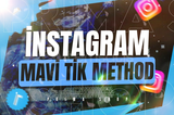 INSTAGRAM MAVİ TİK METODU✅