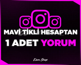 ⭐INSTAGRAM MAVİ TİKLİ TÜRK HESAPTAN YORUM⭐